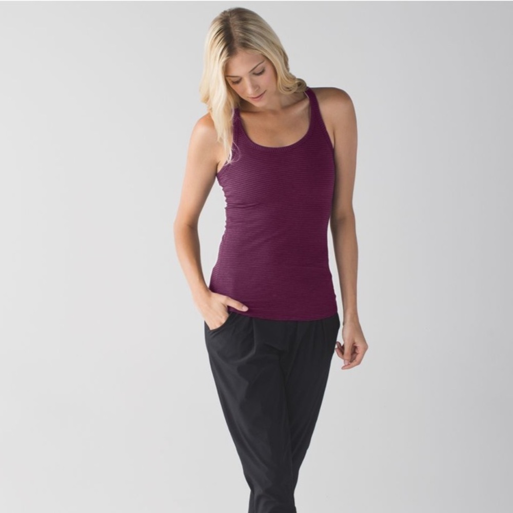 2   Lululemon Studio Racerbacks